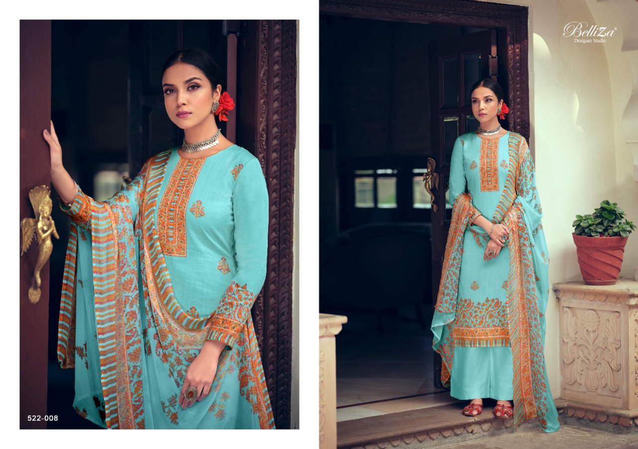 Belliza  Presents  Swara  Designer Dress Material Collection