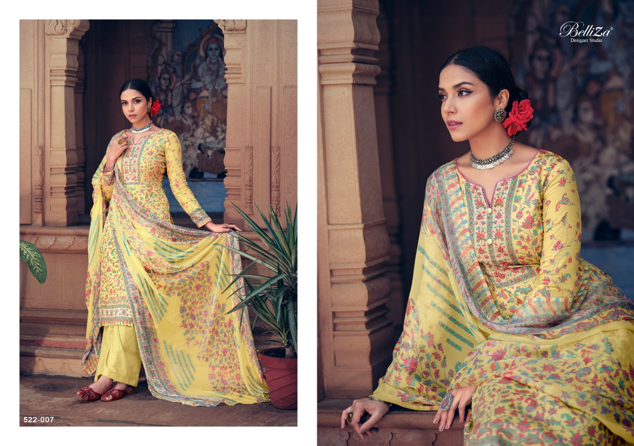 Belliza  Presents  Swara  Designer Dress Material Collection