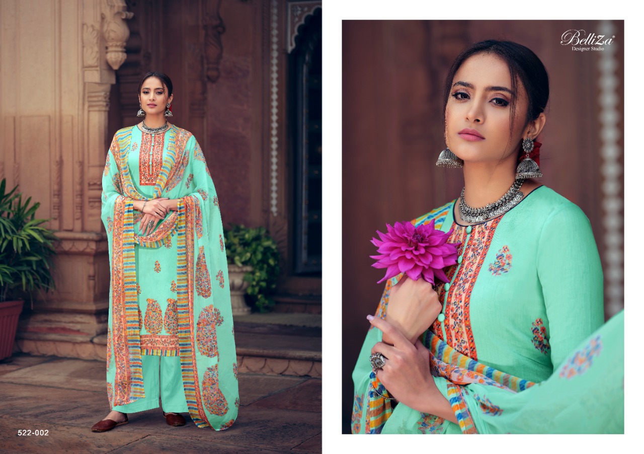 Belliza  Presents  Swara  Designer Dress Material Collection
