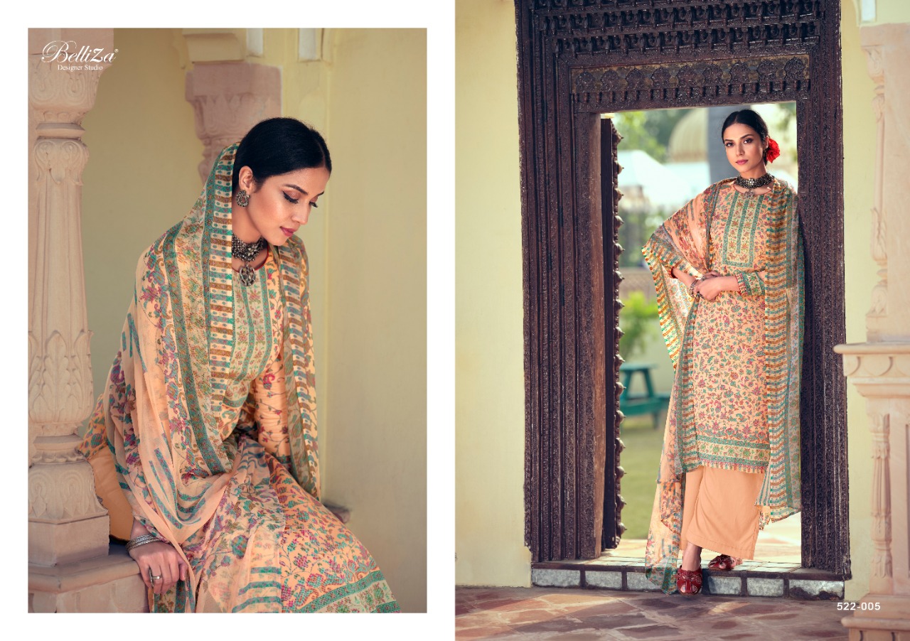 Belliza  Presents  Swara  Designer Dress Material Collection