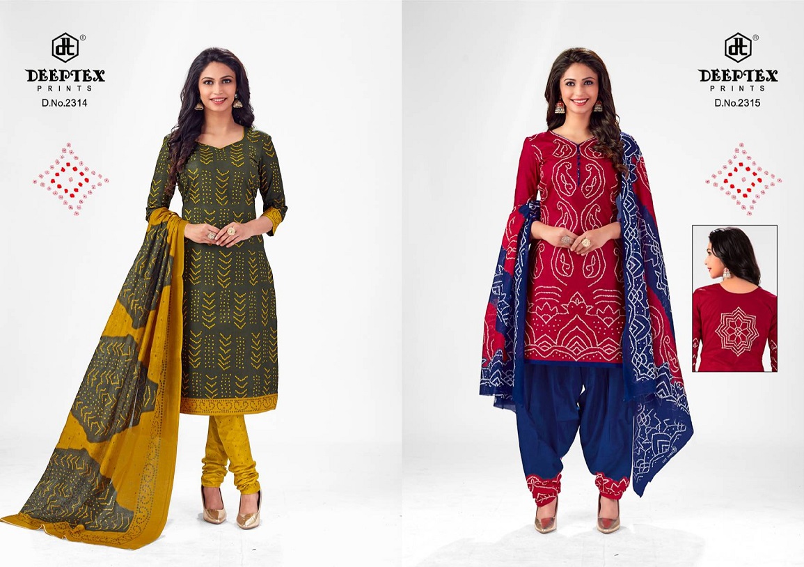 Deeptex   Presents Classic Chunari  Vol 23 Printed Cotton Collection