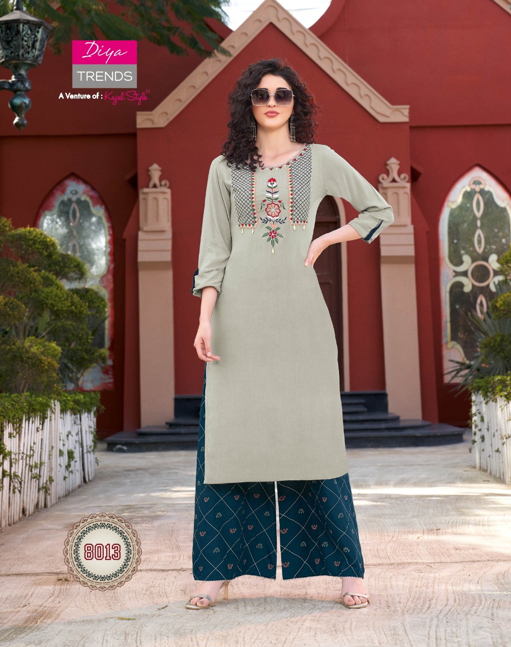 Diya Trends Presents Bibas Vol  8 Kurti With Bottom Collection