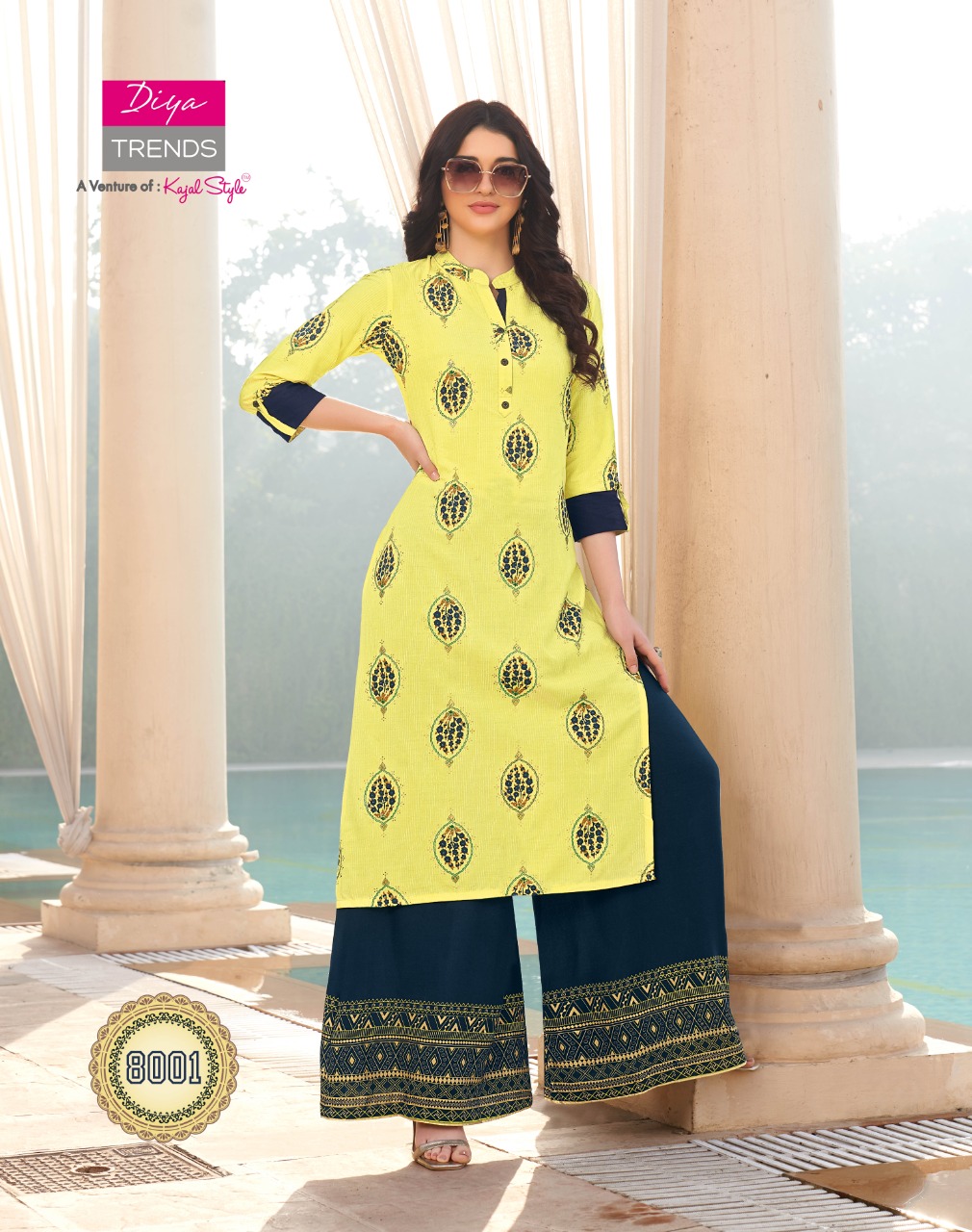 Diya Trends Presents Bibas Vol  8 Kurti With Bottom Collection