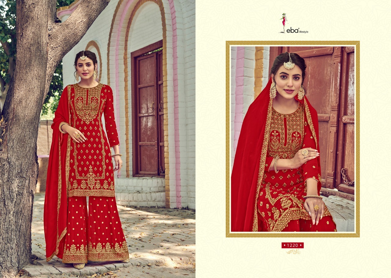 Eba Presents Rose Gold  Salwar Kameez Collection