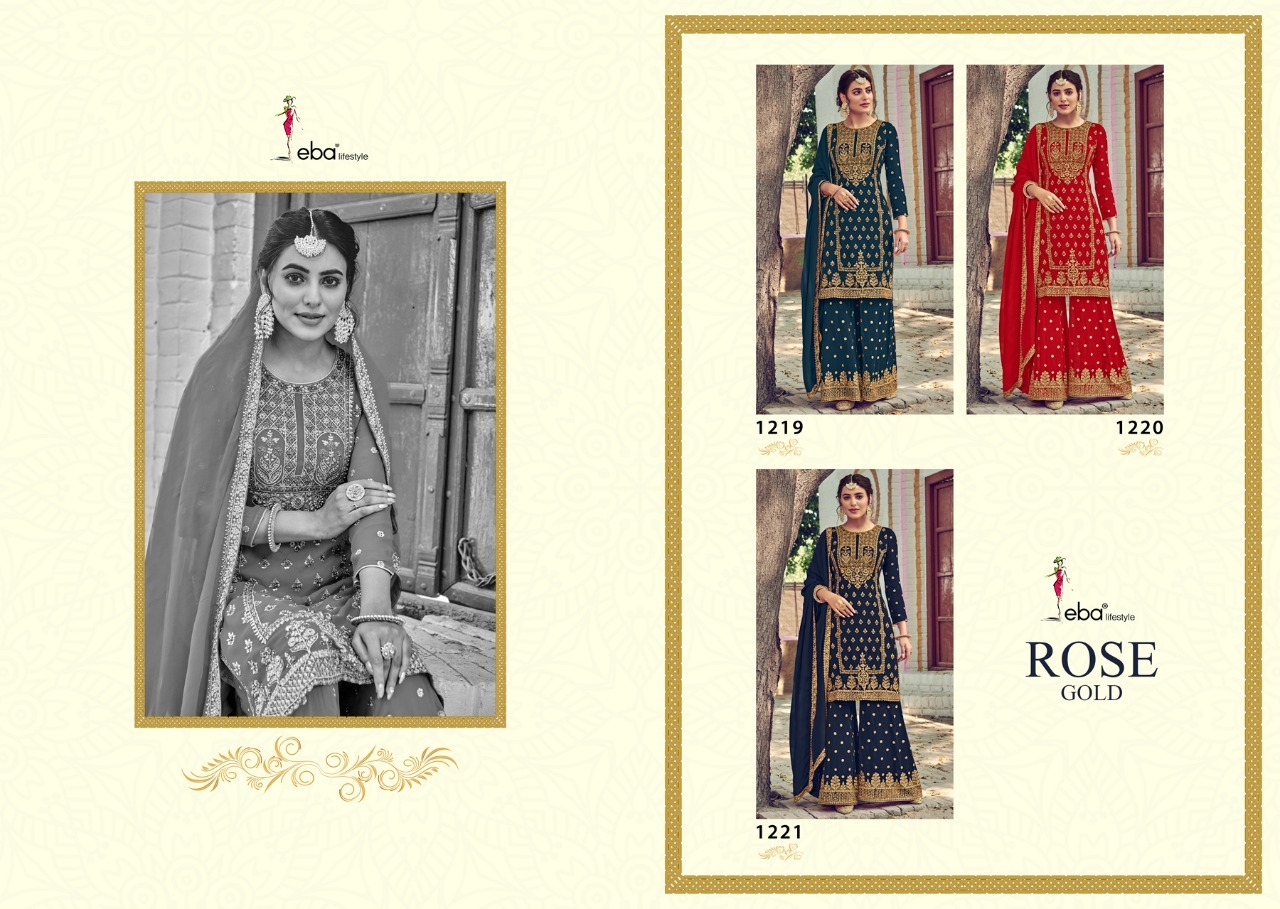 Eba Presents Rose Gold  Salwar Kameez Collection