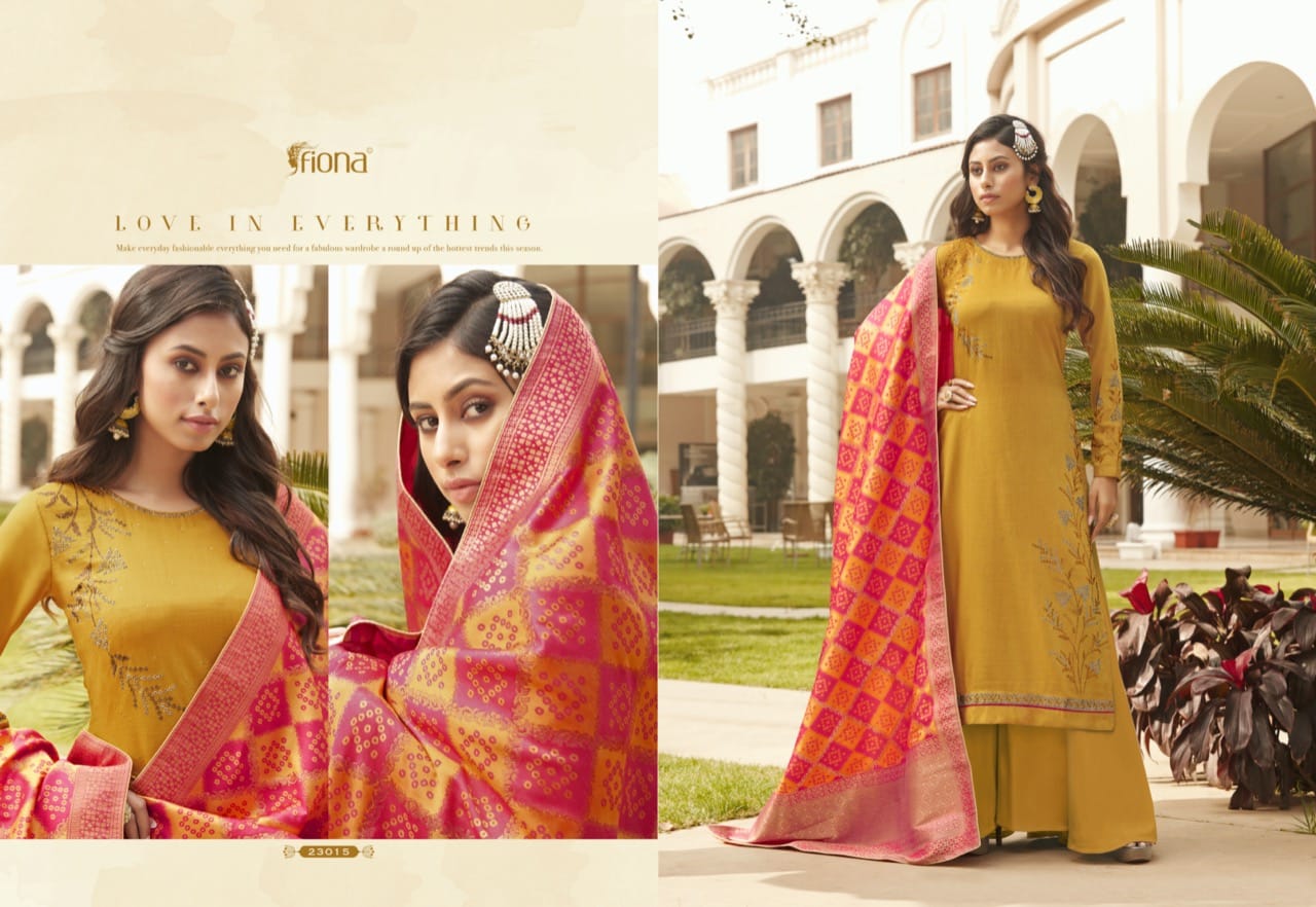 Fiona Presents  Bandhej  Vol  2 Designer Salwar Suits