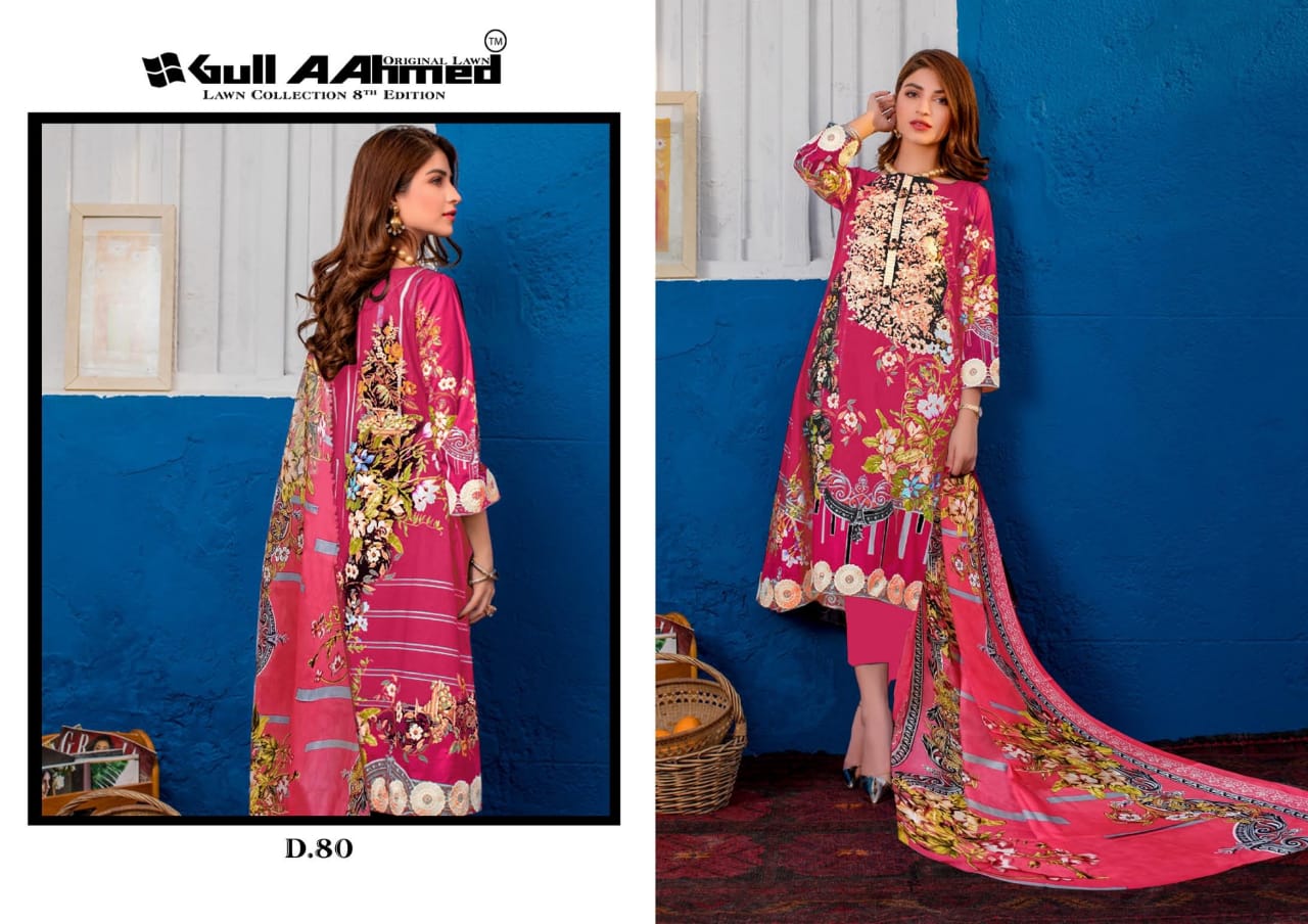 Gull Ahmed  Vol 8 Hit  Lawn Karachi Collection