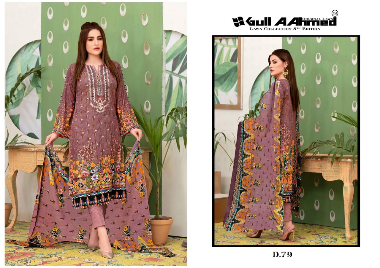 Gull Ahmed  Vol 8 Hit  Lawn Karachi Collection