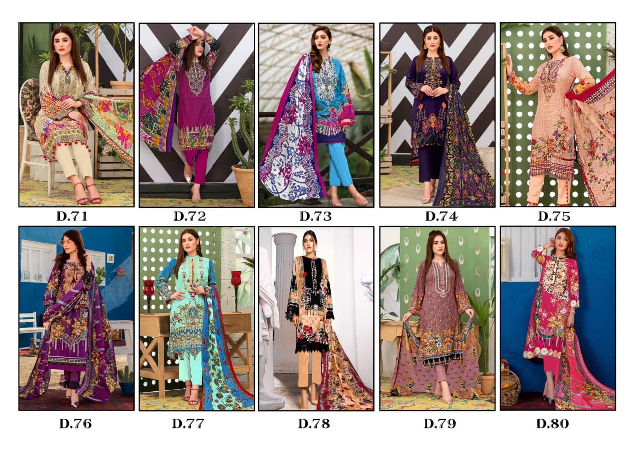 Gull Ahmed  Vol 8 Hit  Lawn Karachi Collection