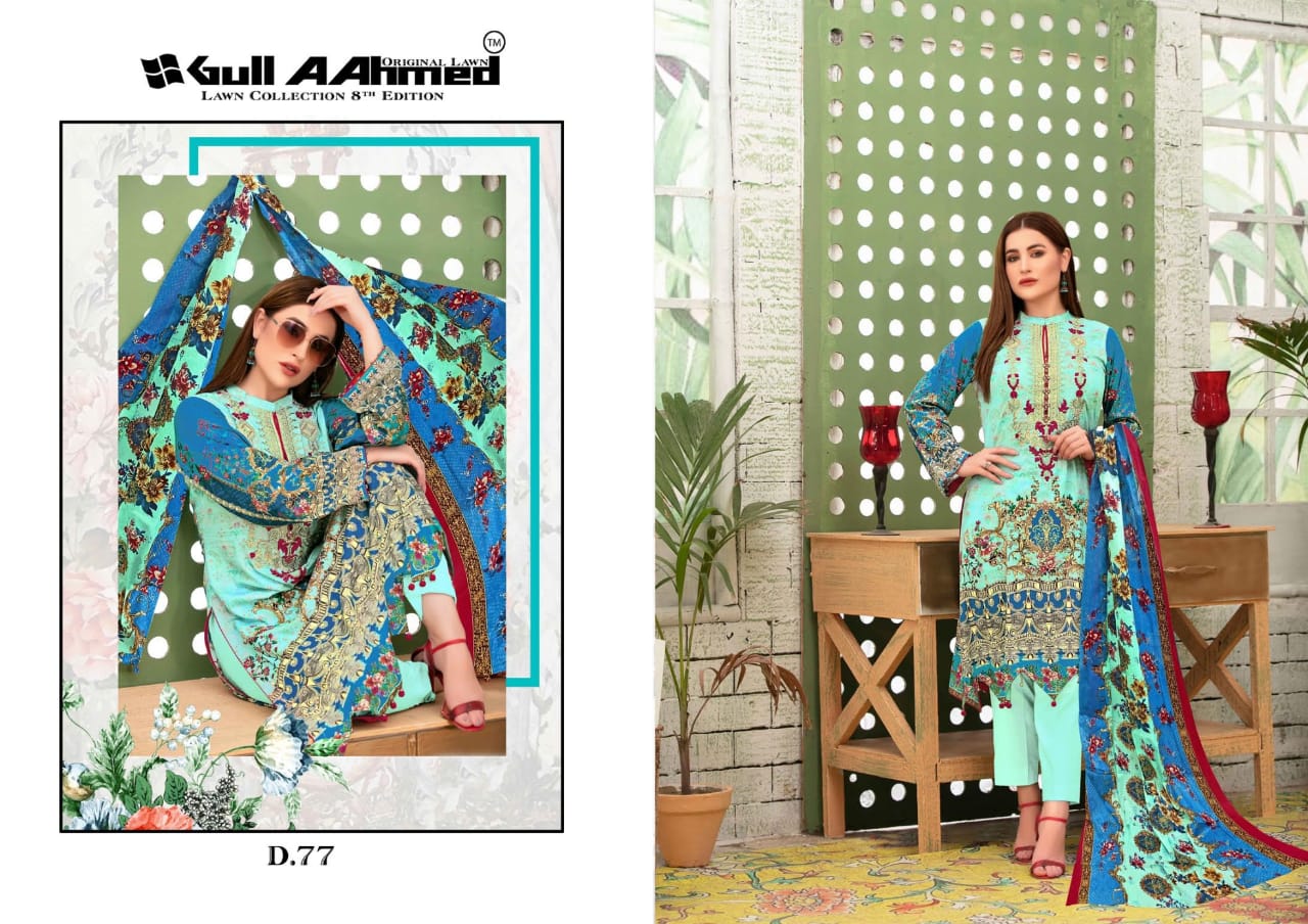 Gull Ahmed  Vol 8 Hit  Lawn Karachi Collection
