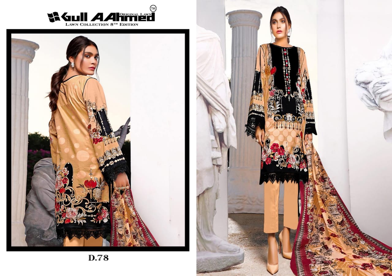 Gull Ahmed  Vol 8 Hit  Lawn Karachi Collection