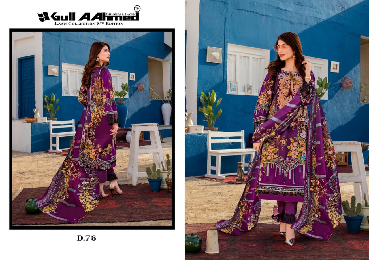 Gull Ahmed  Vol 8 Hit  Lawn Karachi Collection
