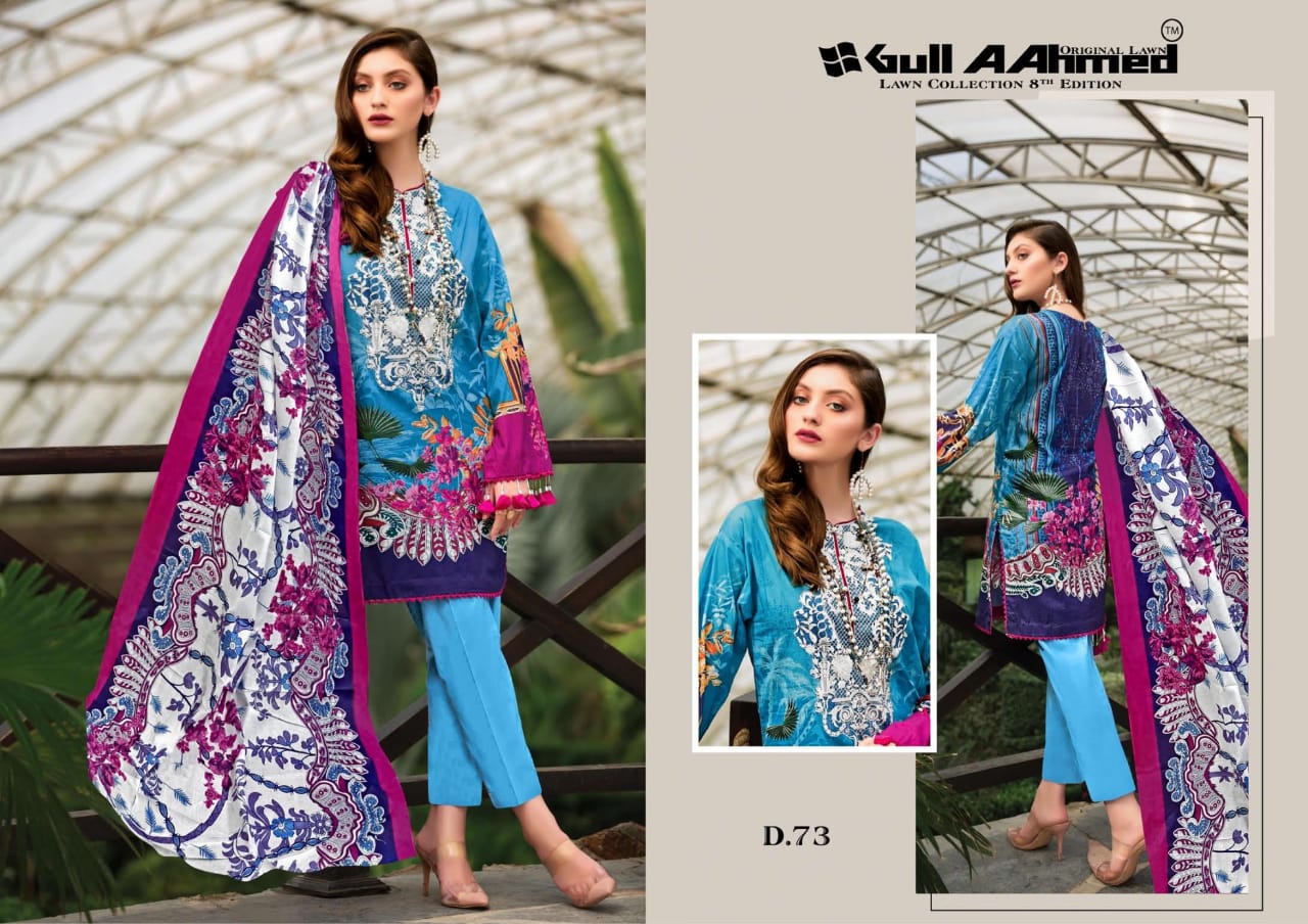 Gull Ahmed  Vol 8 Hit  Lawn Karachi Collection