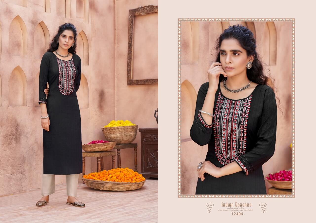 Kalaroop Presents  Pili  Vol 2  Fancy Designer Kurtis Collection