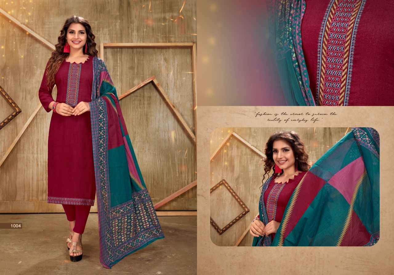 Kesariya Presents  Aarohi Digital Printed Dress Materials Collection