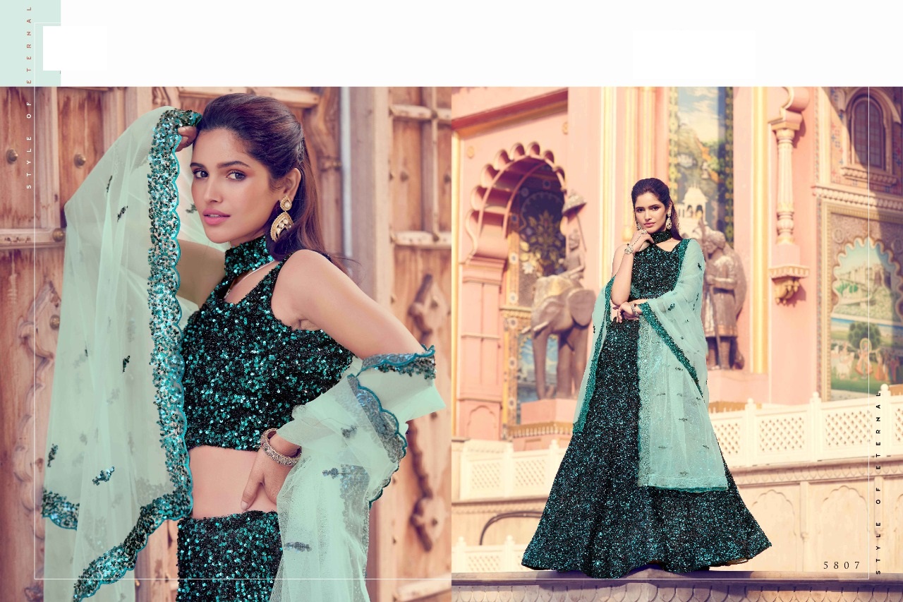 Khwaab 5807 Designer Lehenga Collection