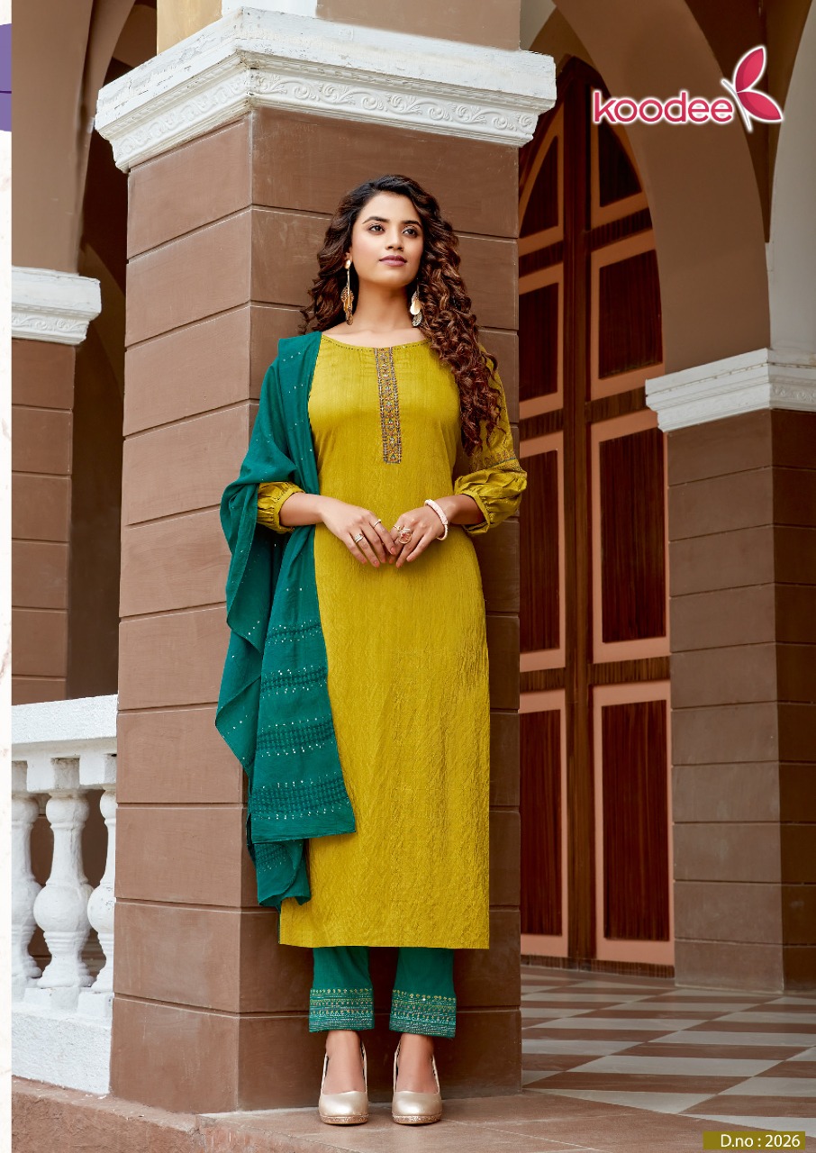 Koodee  Presents Saheli Vol  6  Designer Readymade Collection