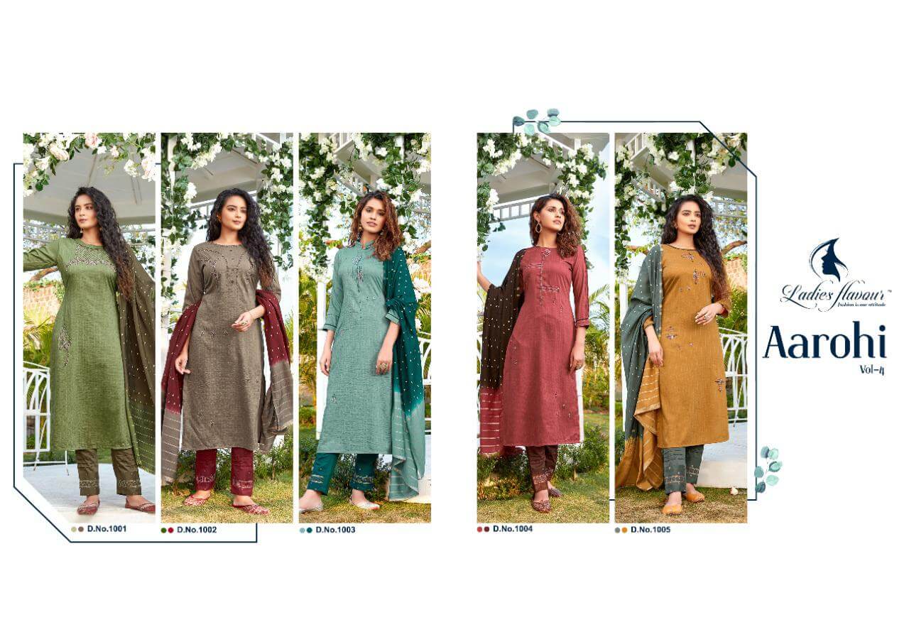 Ladies Flavour Presents  Aarohi  Vol 4  Ready Made Collection