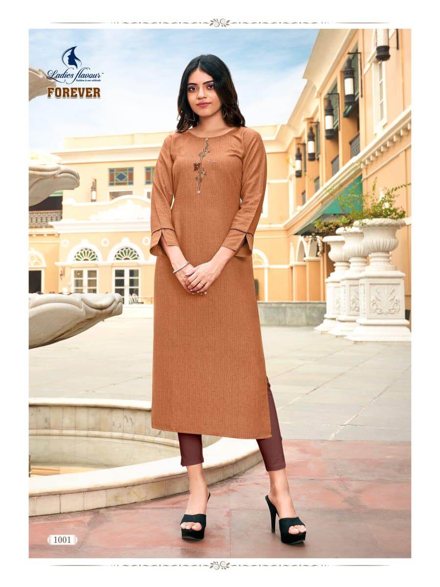 Ladies Flavour Presents  Forever  Designer  Kurtis Collection