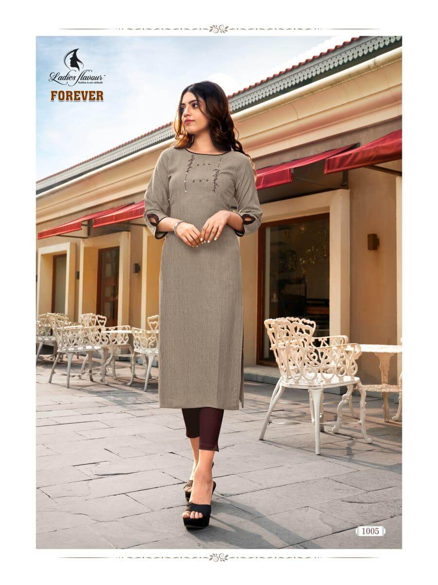 Ladies Flavour Presents  Forever  Designer  Kurtis Collection