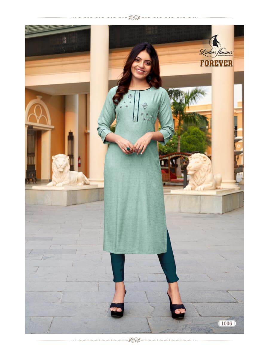 Ladies Flavour Presents  Forever  Designer  Kurtis Collection