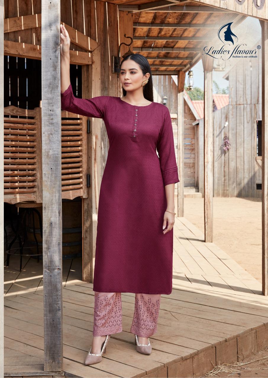 Ladies Flavour Presents  Shehnaz Vol 2 Designer Kurti With Bottom