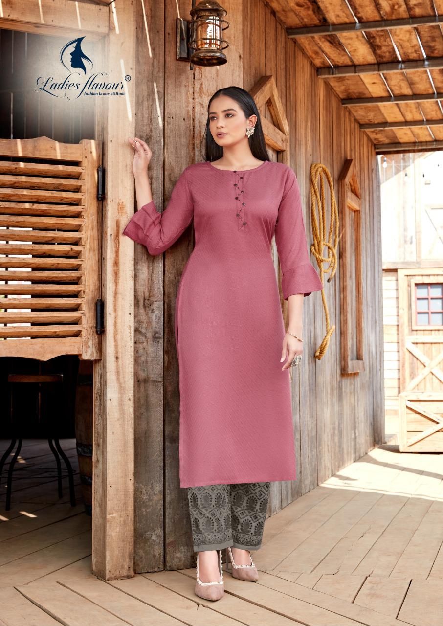 Ladies Flavour Presents  Shehnaz Vol 2 Designer Kurti With Bottom