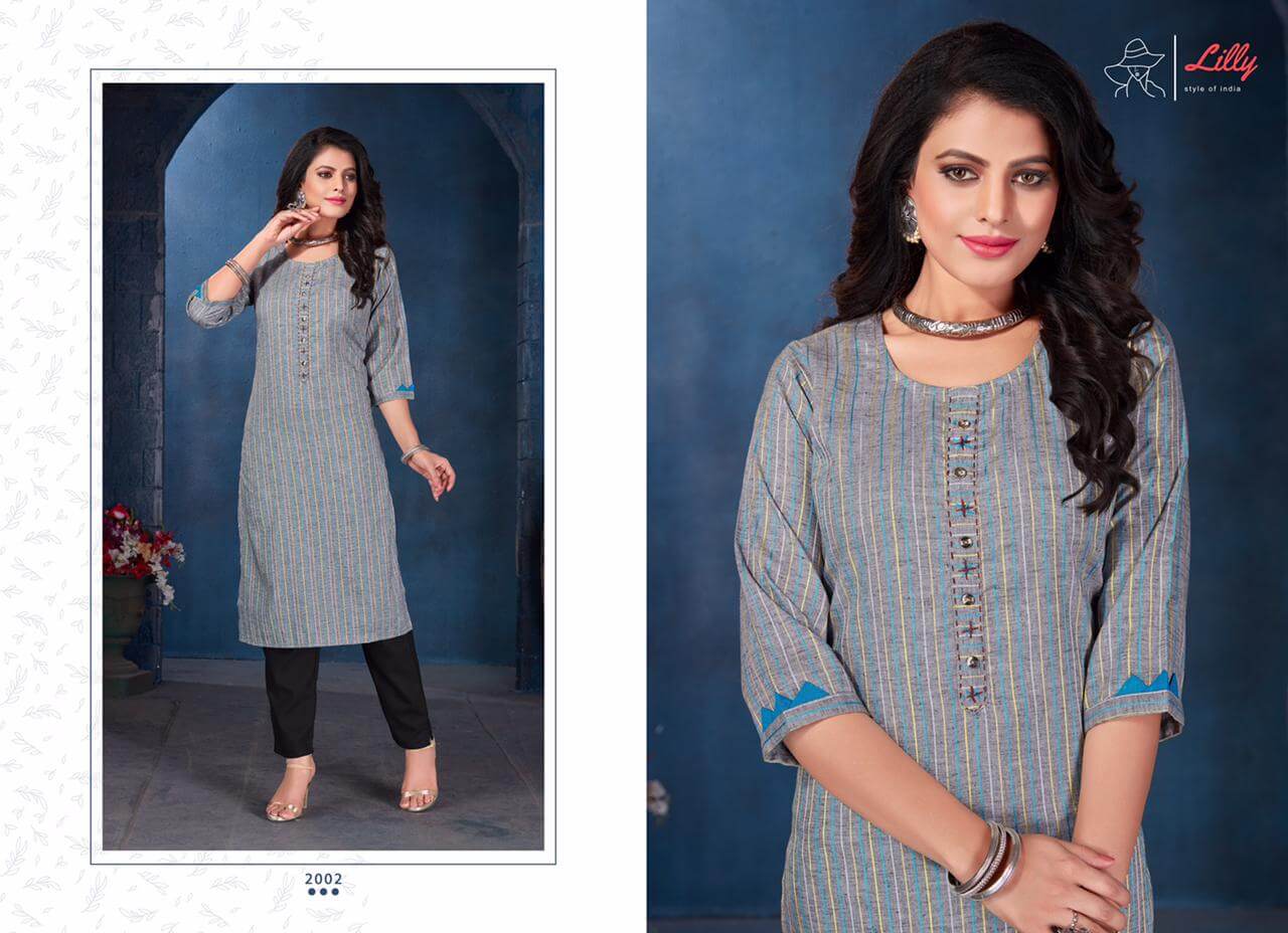 Lilly  Presents Amira  Fancy Kurti Collection