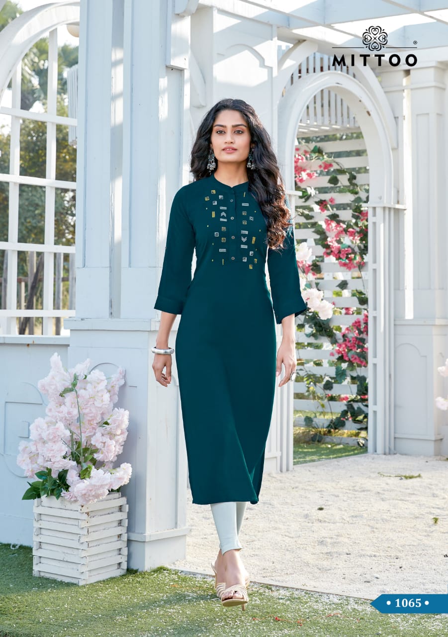 Mittoo Presents  Fentastic Vol 4 Fancy Ethnic Wear Designer Kurti Collection