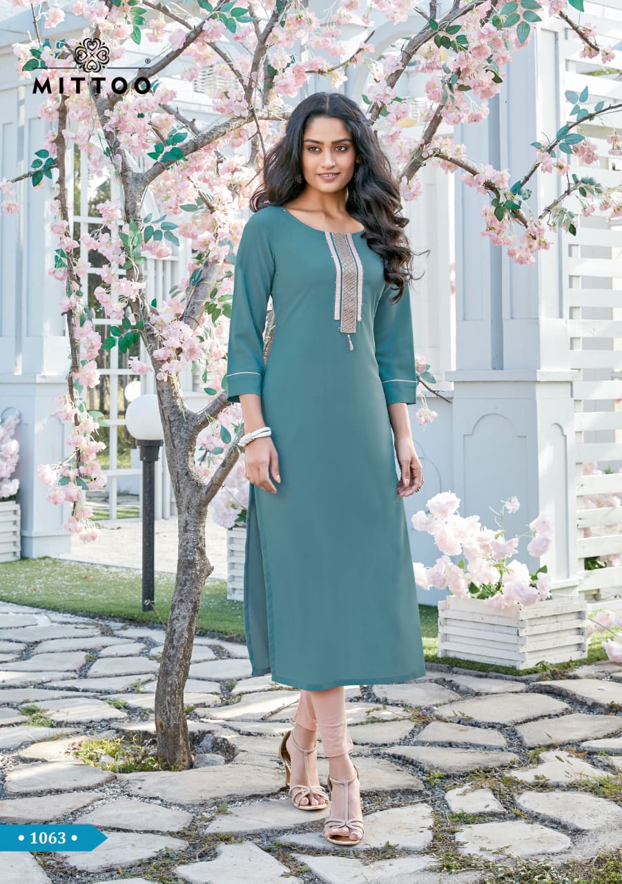 Mittoo Presents  Fentastic Vol 4 Fancy Ethnic Wear Designer Kurti Collection
