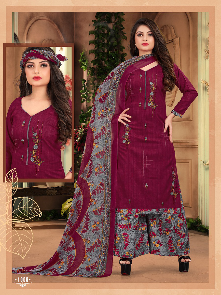 Patiyala Queen  Vol 1 Casual Wear Dress Materials Collection