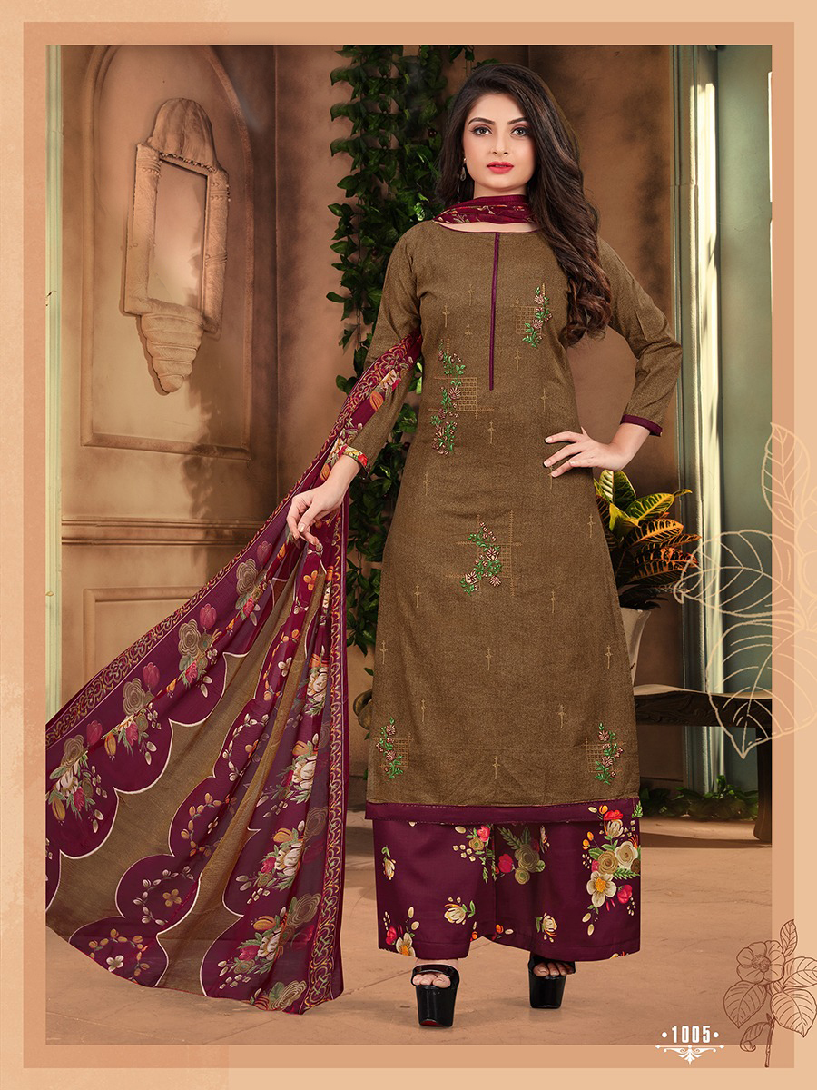 Patiyala Queen  Vol 1 Casual Wear Dress Materials Collection