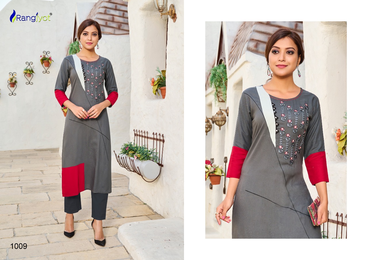 Rangjyot Presents  Siya Vol  1 Designer Kurtis