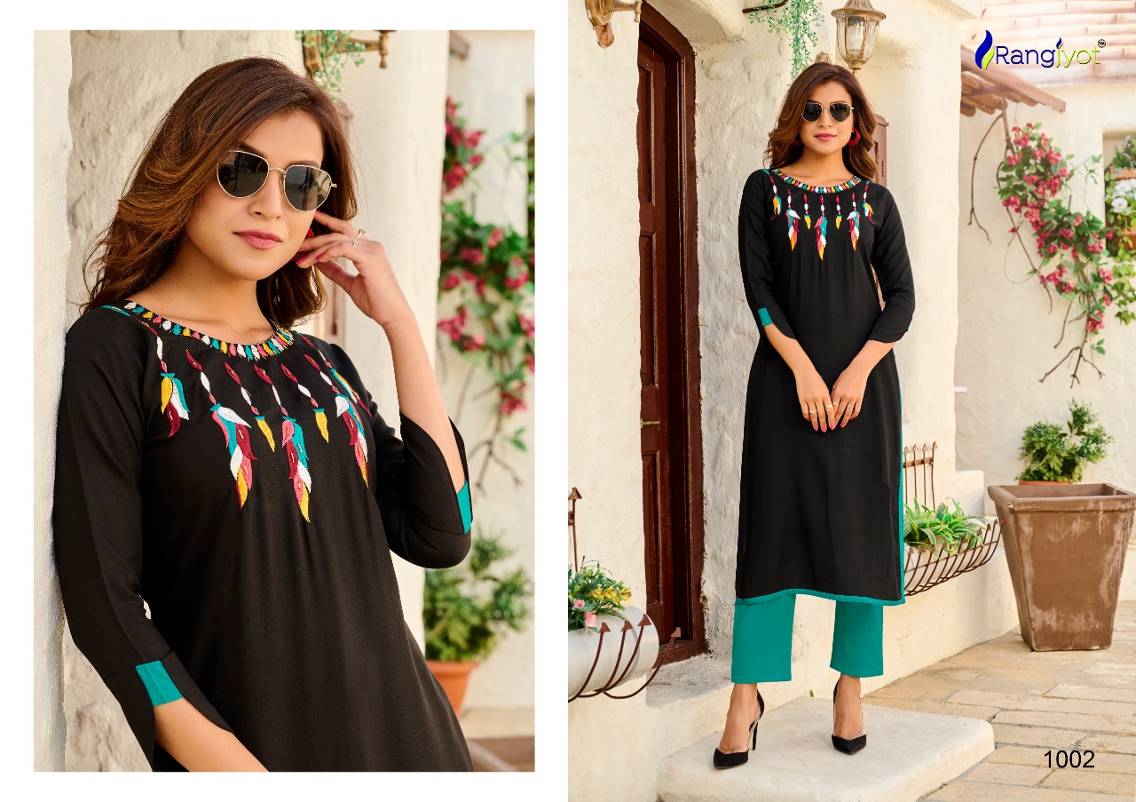 Rangjyot Presents  Siya Vol  1 Designer Kurtis