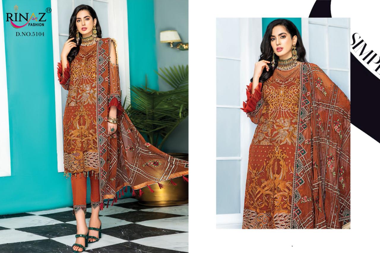 Rinaz Presents  Mariyam's Gold  Vol 8 Pakistani Salwar Suits Collection