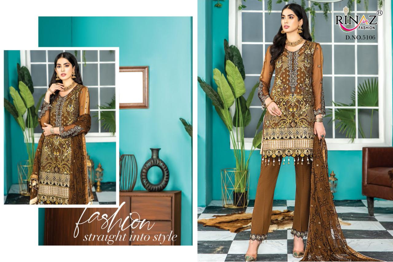 Rinaz Presents  Mariyam's Gold  Vol 8 Pakistani Salwar Suits Collection