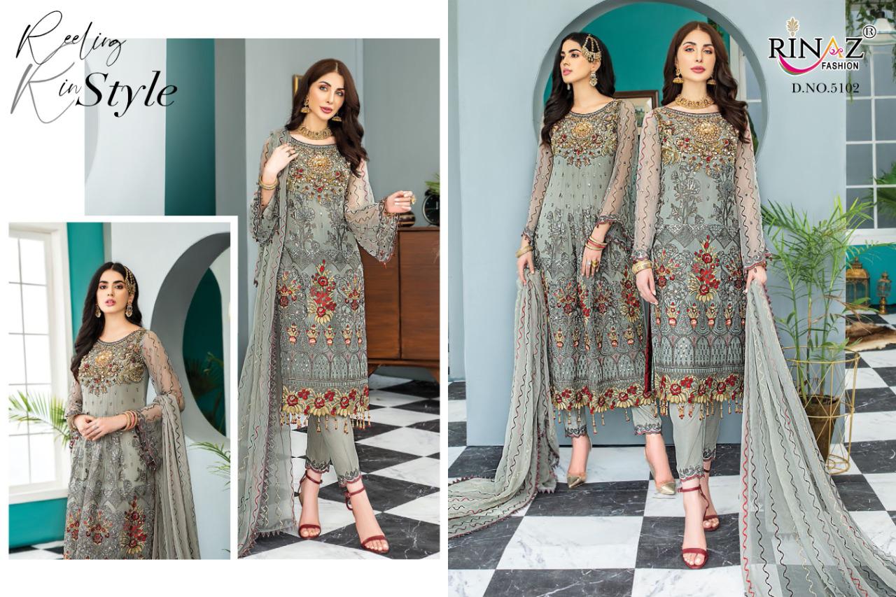 Rinaz Presents  Mariyam's Gold  Vol 8 Pakistani Salwar Suits Collection