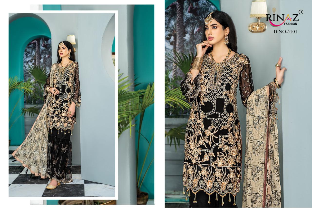 Rinaz Presents  Mariyam's Gold  Vol 8 Pakistani Salwar Suits Collection