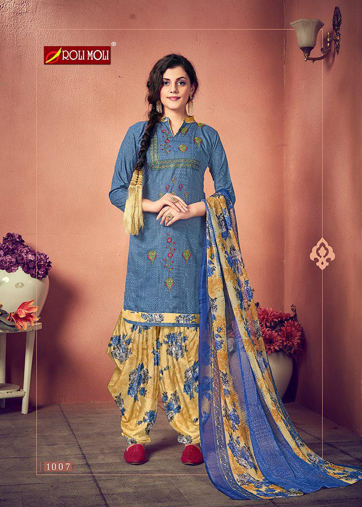 Roli Moli  Presents  Mehreen  Dress Materials Collection