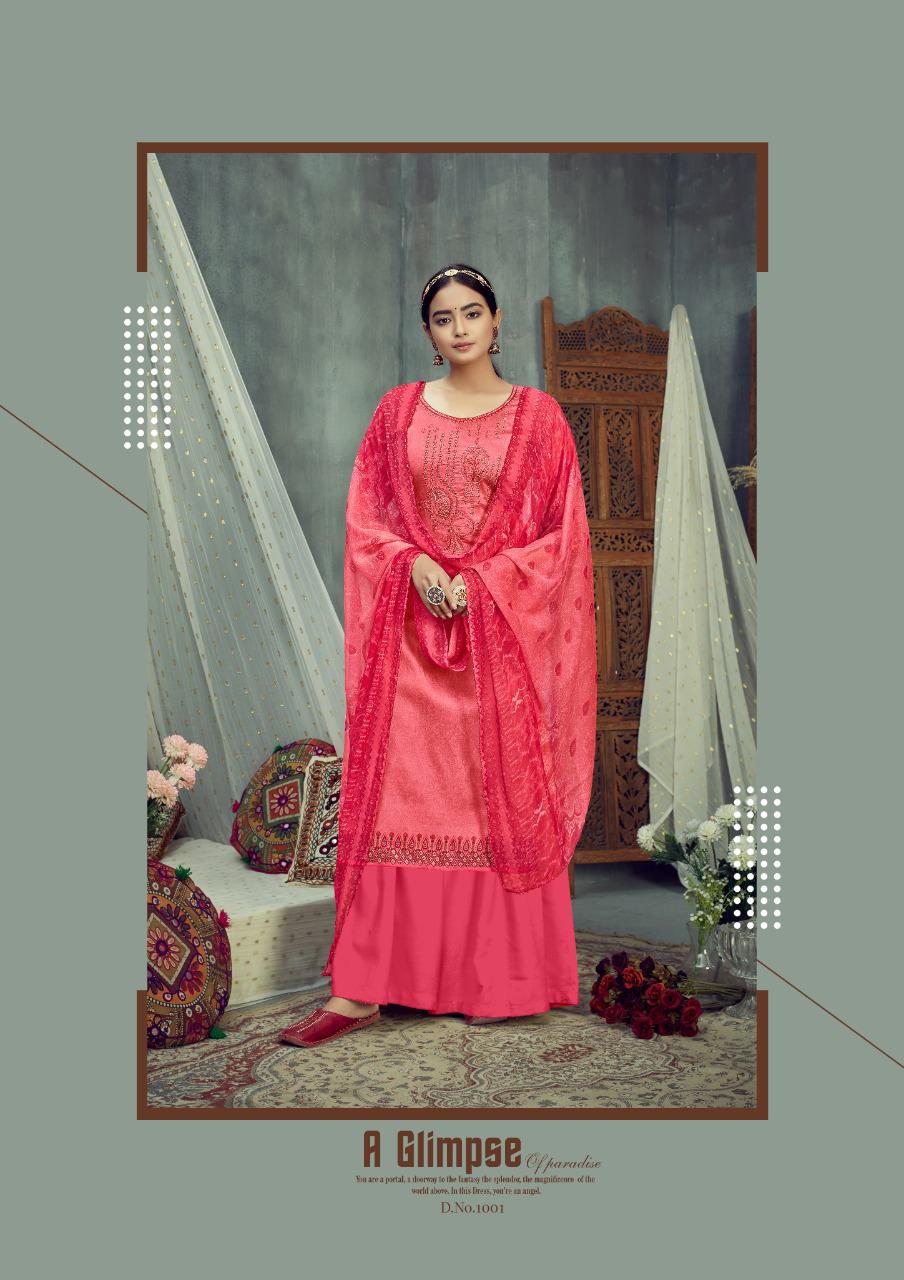 Roli Moli Presents  Sarina  Designer Dress Material