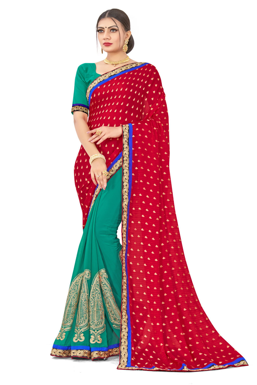 Sangam Presents Kaashi Georgette Sarees