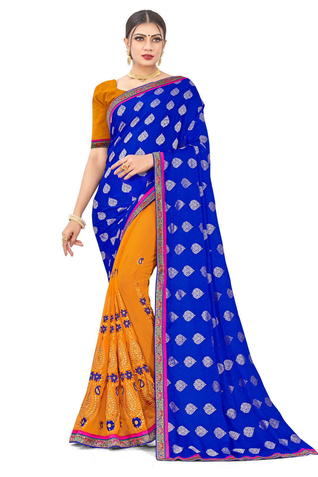 Sangam Presents Kaashi Georgette Sarees