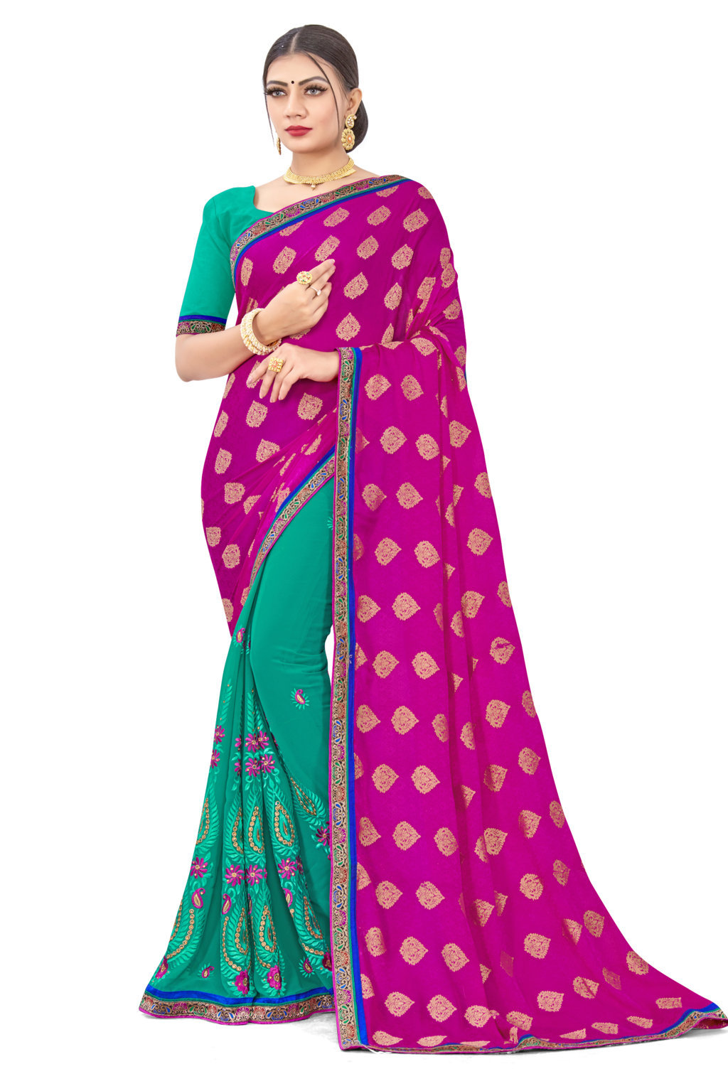 Sangam Presents Kaashi Georgette Sarees