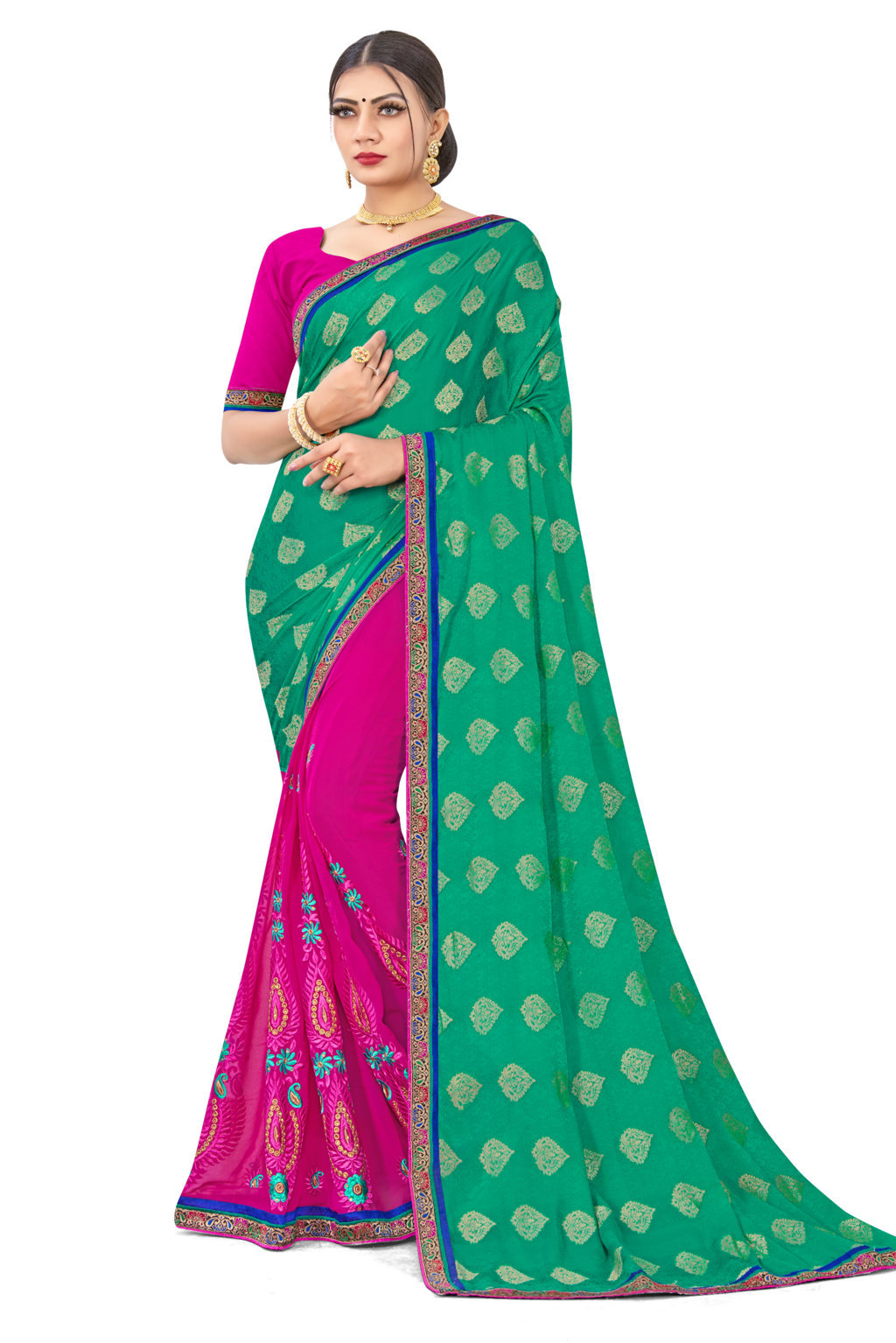 Sangam Presents Kaashi Georgette Sarees