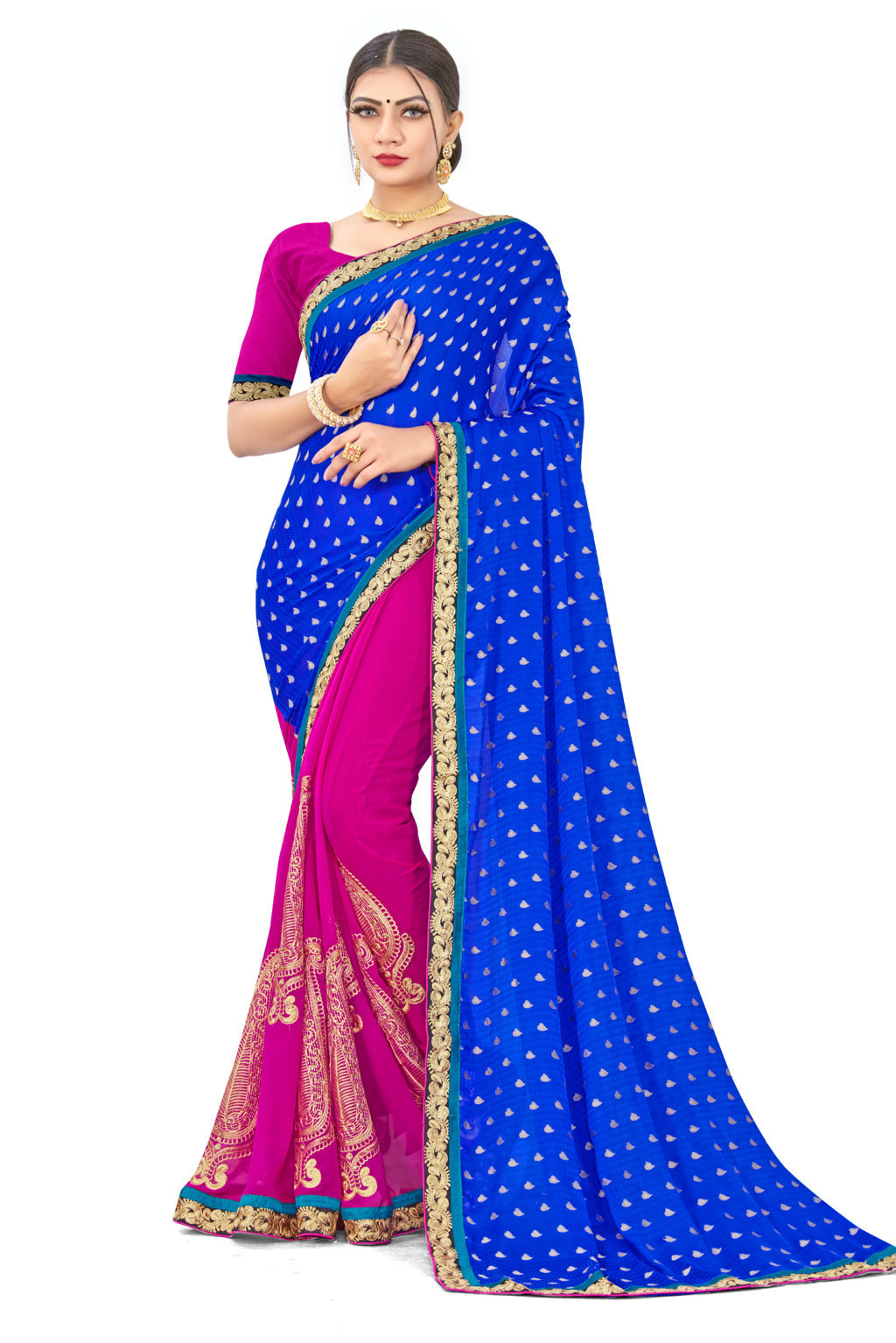 Sangam Presents Kaashi Georgette Sarees