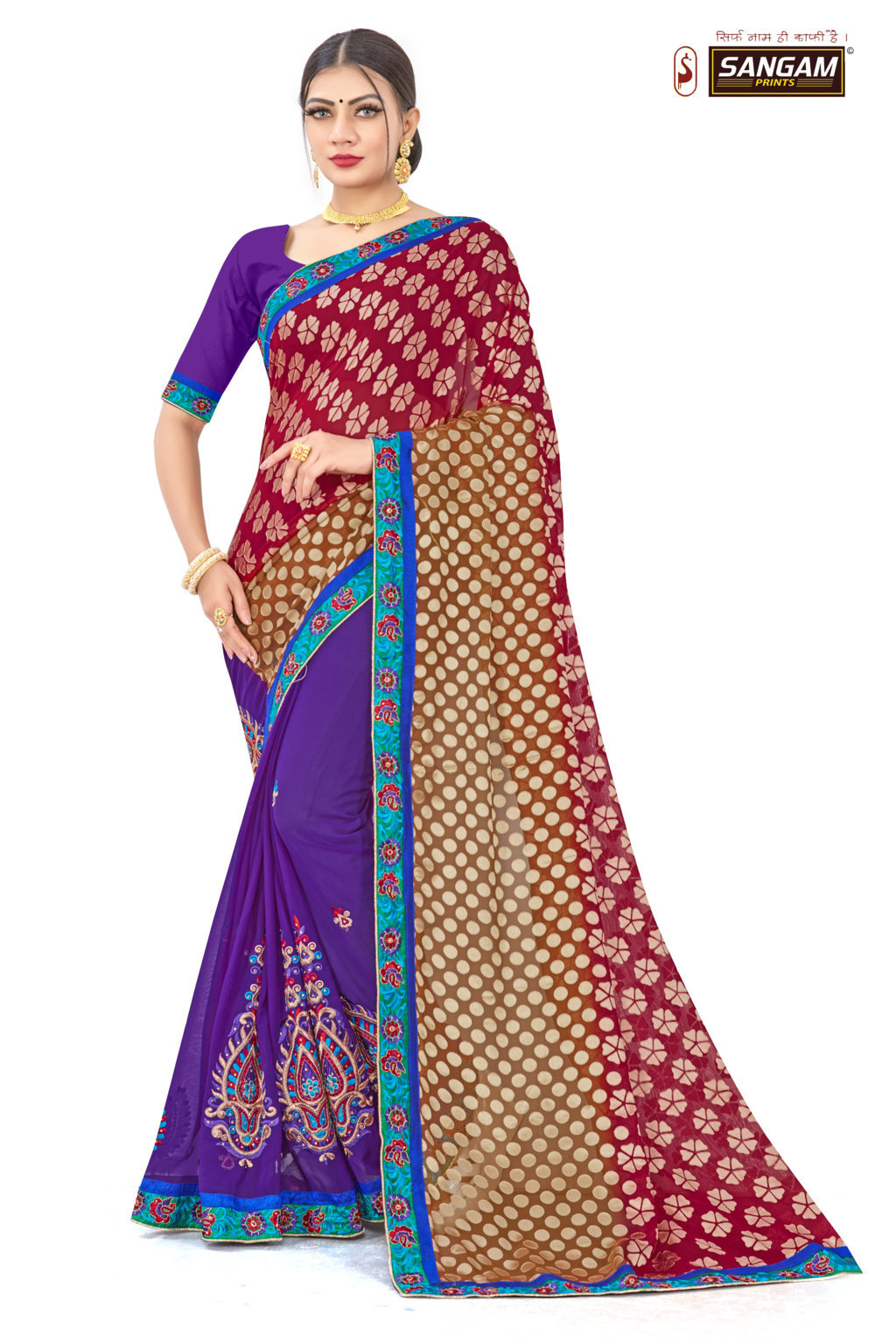 Sangam Presents Kaashi-2 Georgette Sarees