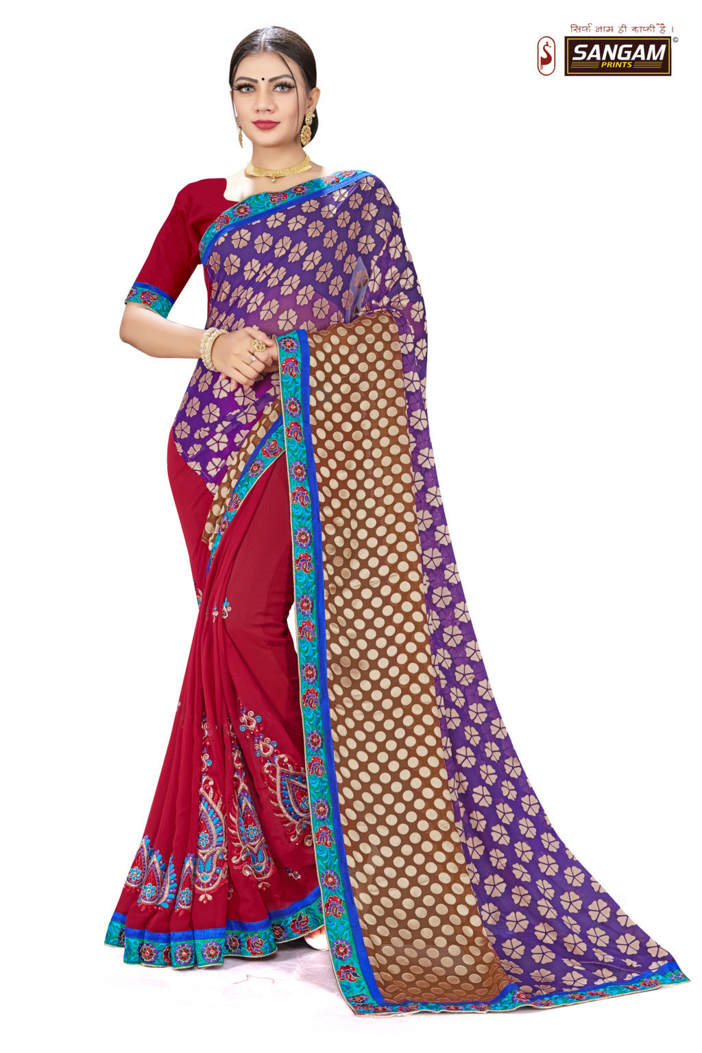 Sangam Presents Kaashi-2 Georgette Sarees