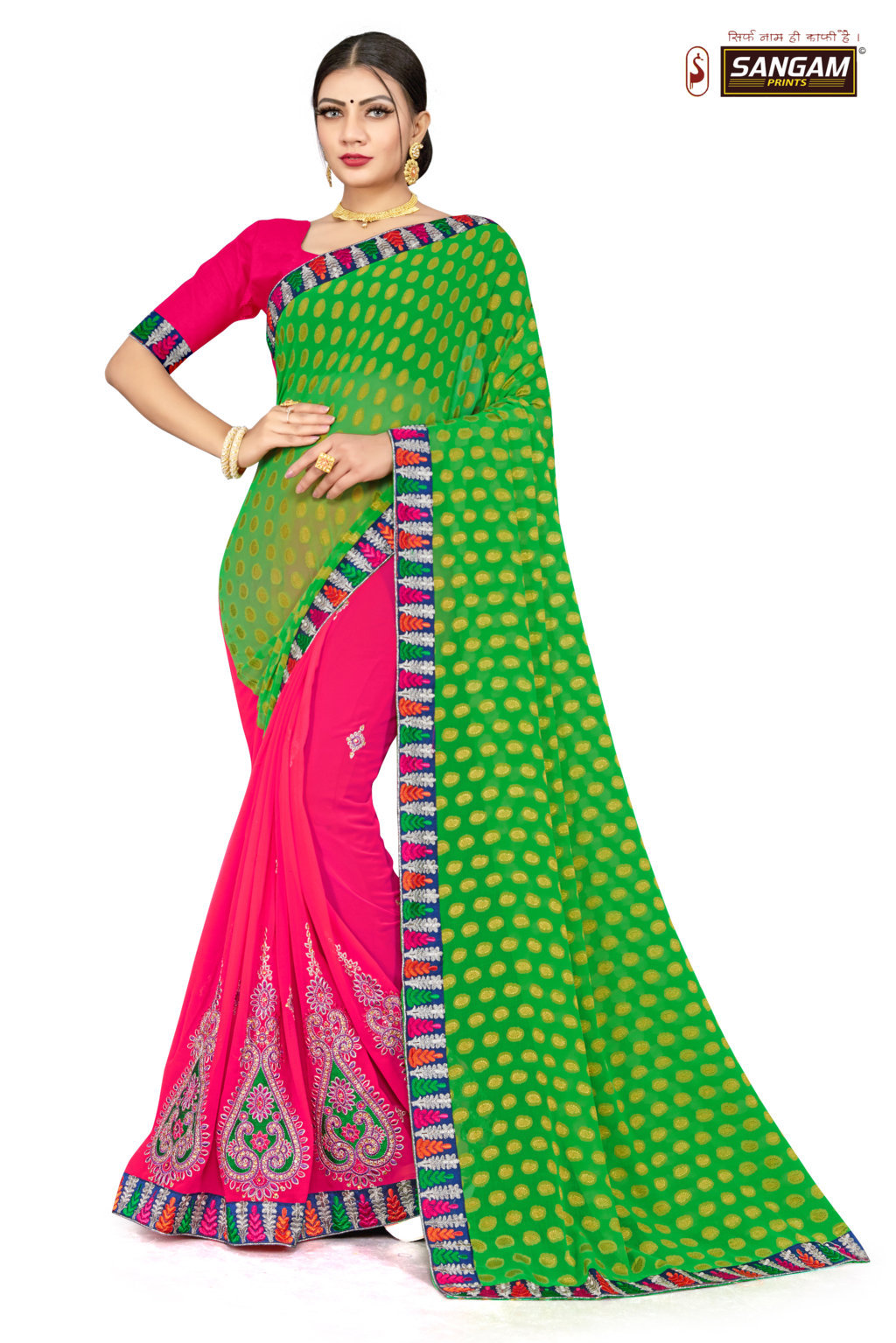 Sangam Presents Kaashi-2 Georgette Sarees
