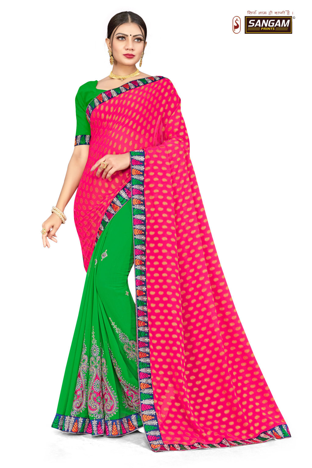 Sangam Presents Kaashi-2 Georgette Sarees