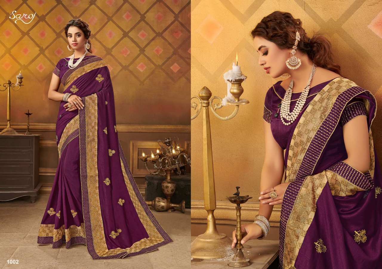 Saroj Presents  Divyajyoti  Festive Wear Sarees Collection